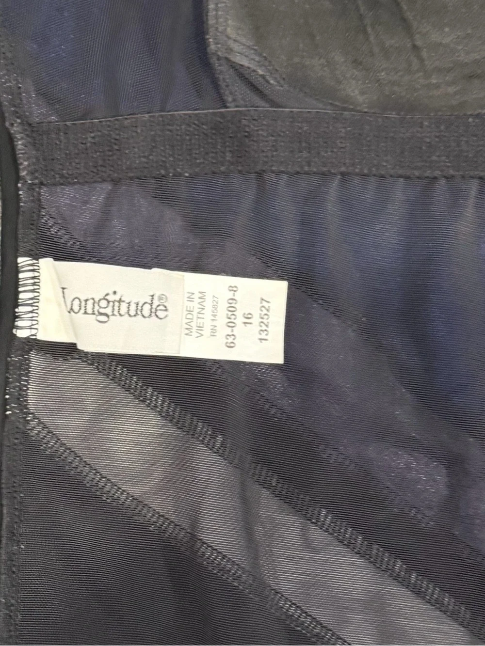 Longitude Women's Color-Block Slimming  One-Piece Swimsuit  Sz 16